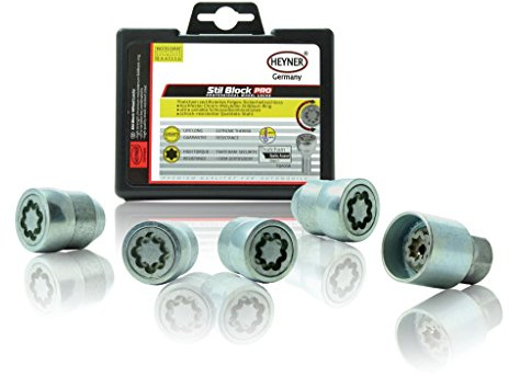 Fits: Nissan Qashqai Heyner Locking Wheel Nuts M12x1.25 Set 4 Locks Thatcham Quality Assured Bolts 377/5