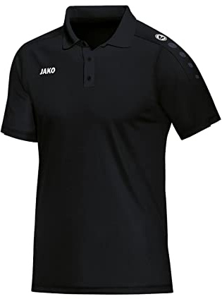 JAKO Herren Poloshirt Classico, Schwarz, XXL