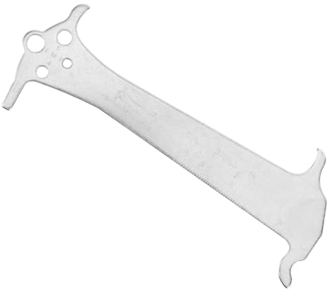 BESPORTBLE Bike Chain Measuring Tool Chain Gauge Portable Bike Tool Repair Checker for Gear Indicator