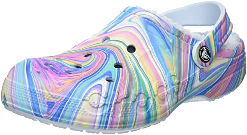 Crocs Unisex Clog, Mineral Blue Multi, 11 UK