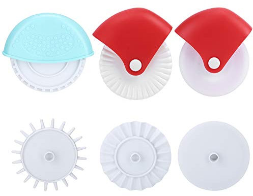 Alvinlite Pastry Wheel Decorator and Cutter, Pastry Wheel Cutter fundeal Beautiful Pie Crust Pastry Lattice Decoration Tools for Pies, Pasta, Puff Pastry or Fondant pastry