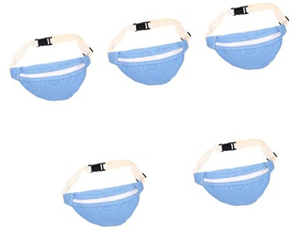 VALICLUD 5st Bauchtasche Für Kinder Kindertasche Personalisierte Hüfttasche Umhängetasche Für Kinder Hüfttasche Outdoor-Brusttasche Geldbörse Junge Baby Lässige Tasche Segeltuch