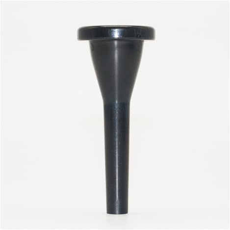 Professionelles Mundstück Für Waldhorn, Mundstück Aus ABS-Kunststoff, Zubehör Für Blechblasinstrumente Waldhorn Ersatz Zubehör (Color : BK)