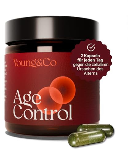 CellComplex Longevity Supplement - Hochdosierte Anti-Aging Nahrungsergänzung, 21 Wirkstoffe wie Taurin, PQQ, Q10, Quercetin, Nam, Selen, Resveratrol - 60 Kapseln