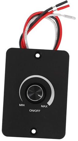 BUGUUYO 12v Interruttore Dimmabile Per Illuminazione Auto e Precisa Della Luminosità Design Portatile e Durevole Per Camper e Veicoli Recreativi