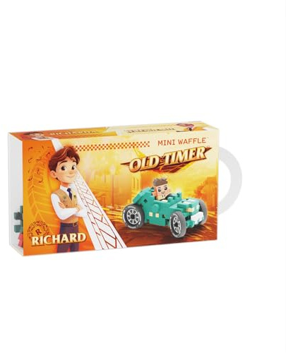 Marioinex Mini Waffle 50el Cars: Teal Old Timer [KLOCKI]
