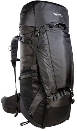 Tatonka Yukon 70+10 - Trekkingrucksack mit Frontzugriff, verstellbarem Rückensystem, extra Bodenfach, Regenhülle und 80 Liter Volumen