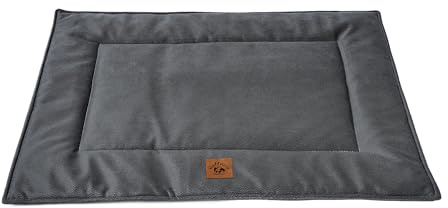LionFlex WUFFNASE Anti-Haar Hundedecke 'Ella' | Indoor Outdoor | Ideal für die Couch oder für die Auto Rückbank | Made in Germany - hochwertige Produktqualität (Anthrazit, 104 x 64 cm)
