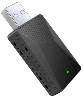 Adattatore Android e CarPlay wireless 2 in 1, Converte cablato in wireless, Plug & Play per auto tramite (USB-A/C)