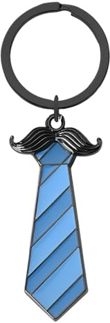 Yreamont Porte-clés cravate pour fête des pères - Cadeau pour papa, grand-père, oncle, fête des pères, cadeau d'anniversaire pour mari, mari, mari - Porte-clés pour grand-père, grand-père, oncle