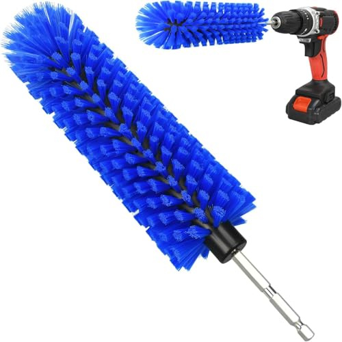 Cepillo de rueda, cepillo de botella, cepillo limpiador de ruedas de taladro suave, cepillo de limpieza de coche altamente denso y duradero para ruedas, llantas, motores, escape, botella
