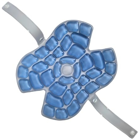 Cuscino Rinfrescante Per Testa | Gel Termico Per Casco | Cuscinetto Superiore Riutilizzabile Unisex per Attività Estive Ciclismo Escursioni Equitazione