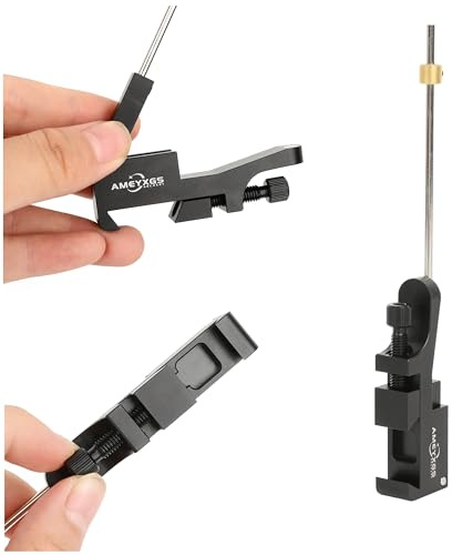 PYMUST Bogenschießen Clicker Signal Blatt einstellbar Aluminiumlegierung magnetisch auf Visier für Recurve-Bogen Ziel schießen Jagd montiert