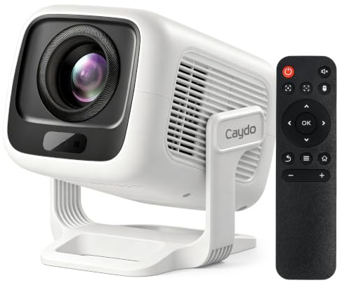 Caydo P2 Proiettore da Disegno, Proiettore 1080P Nativo per Artisti | App di Disegno Esclusiva Integrata, Autofocus & Correzione Keystone, Supporto Rotante a 150°, Durata di 30.000 Ore