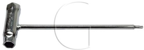 Zündkerzenschlüssel Torx T27 passend STIHL Ø 19 x 13 mm