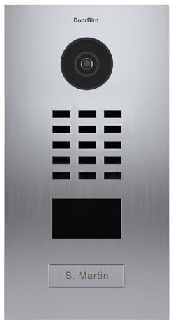 Doorbird - Kit D2101V + SUP-D2101V – Video-Türsprechanlage IP RFID-Kartenleser + Montagebox