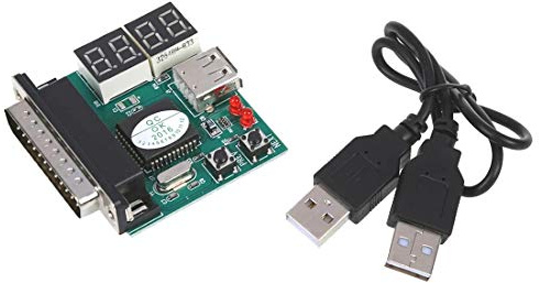 JMT 4-Digit Laptop PC Motherboard USB& PCI Analyser Diagnostic Test Post Card Tester for Notebook Laptop