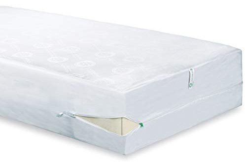 Softsan ProMax wasserdichter Matratzenbezug 100x200 cm, Höhe 18 – 38 cm, hygienischer Matratzenschutz vor Feuchtigkeit, Milben und Bettwanzen (100 x 200 cm)