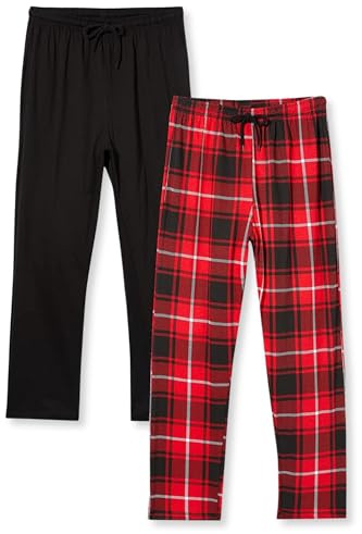FM London herr Pyjamas botten 2-pack Soft Touch, BLANDAT, 3XL Plus