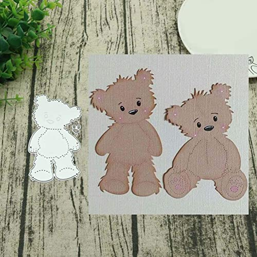 Gowxs Stanzschablonen für Kartenherstellung, Bastelarbeiten, Scrapbooking, Fotoalbum, dekorative Prägepapier-Stanzformen, Vorlage