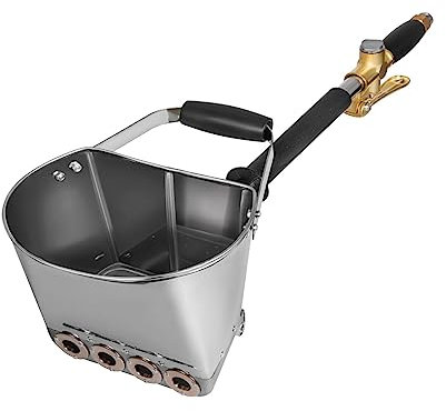 Spritzpistole, Zementmörtel-Sprühgerät, 4-Strahl-Gipst-Trichter-Pistole, Render-Sprühgerät, Trichter-Eimer, Gipspistole for Wände, Decken, Farbe