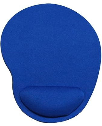 EXCEART Handauflage Mauspad Ergonomisch mit Rutschfester Unterseite für Büro und Reisen Blau Gaming-mauspad mit Handgelenkstütze für Komfortablen Einsatz