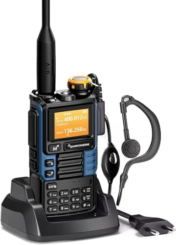 Quansheng UVK5(99) AM/FM/DTMF Walkie-Talkie 200CH Walkie-Talkie NOAA Wettervorhersage mit Flash Copy Frequenz Tpye-C LCD Display für Wandern Camping Reise Zwei-Wege Radio