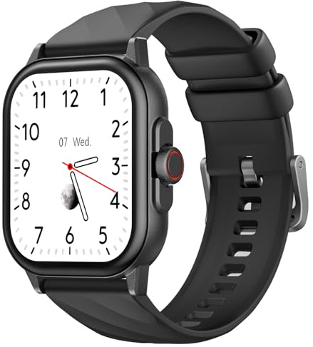 Smart Watch mit Musikwiedergabe, Kamerasteuerung, dynamischen Uhrzeigerufen, Gesundheitsüberwachung, Aktivitätsverfolgung, Kompass, Nachrichtenbenachrichtigungen, Bluetooth-Telefonie