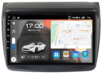 For Mitsubishi Pajero Sport 2/L200 4/Triton 2006-2014 Car Stereo 2 Din Wireless Carplay Android Auto 9 Full IPS Touchsreen HD Live Rearview/BT 5.0/WIFI/4G SIM/DVR/GPS/SWC/FM AM Radio RDS DAB+DSP(A,M1