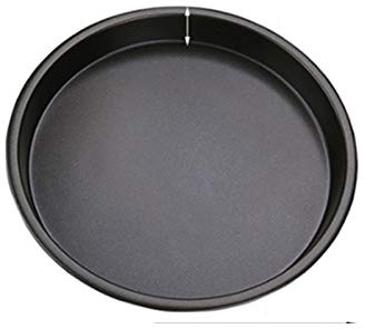 Plato Pizza,Base Pizza,Bandeja Pizza 6 7 8 pulgadas premium antiadherente for hornear pizza Pan pizza de acero al carbono placa redonda plato hondo bandeja de la cacerola del molde del molde for horne