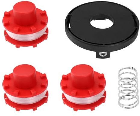 ECSiNG 1 Juego de Carrete de Hilo para Cortacésped Compatible con Einhell GE-CT 36/30 LI E SOLO Compatible con AGILLO 36/255 BL-SOLO Compatible con AGILLO 18/200