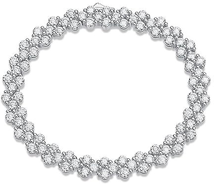 Diamant-Armband 3 mm Moissanit-Diamant-Armbänder for Männer und Frauen, D-Farbe, VVS1, Tennis-Armband, 925er-Sterlingsilber-Armband, Moissanit-Armband mit Zertifikat