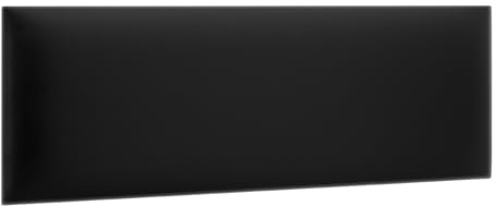 murando - Bettkopfteil Rechteck Kunstleder, 30x90 cm, Schlafzimmer, modern | Gepolstertes Wandkissen, einfache Montage, ideal fürs Schlafzimmer, weicher Bezug, pflegeleicht, dekorativ, langlebig, modern