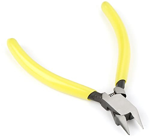 YWBL-WH Pinza Diagonale, Taglierino Laterale, Tagliafili con Manico Rivestito in Plastica, Taglio Facile e Funzionamento Senza Sforzo, Incisivo per Rame Tenero, Fili di Ferro e Parti in Plastica,