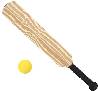 Juego de críquet para niños: Bates de críquet de Espuma con Pelotas, Bate de Entrenamiento de | Juego de práctica de béisbol en el Patio Trasero para niños y Adultos, Deportes al Aire Libre