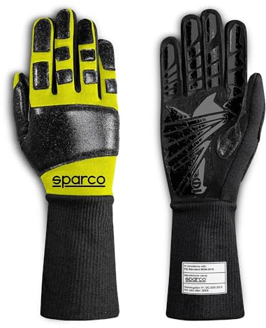 Sparco 00131709GF GUANTES R-MECA TALLA 09 AMARILLO