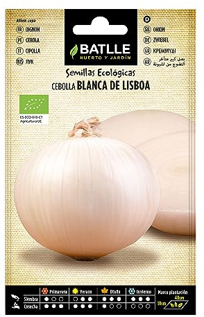 Semillas Batlle Cebolla Blanca de Lisboa - ECO