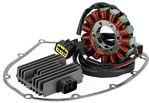 Areyourshop Lichtmaschine Stator, Regler, Dichtung für Kawasaki VN 900 Classic Custom 06-23