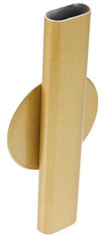 Wandvase aus Metall für Blumenarrangement und Vermehrung Gold