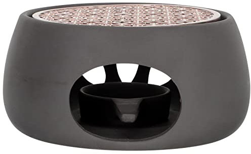 1 Set Scalda Tè Fornello per Tè Caldo Riscaldatore Teiera Decorativo Scalda Tetsubin Scalda Teiera in Ceramica Porta Fornello Teiera Candela Scalda Teiera Porta Tealight Ceramica da Caffè Vintage
