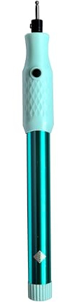 Pebaro 0351P Batteriebetriebener Gravurstift: kabelloses arbeiten, 3 Aufsätze; Basteln, Gravieren, Verzieren von Glas, Spiegel, Keramik, Porzellan, Metall