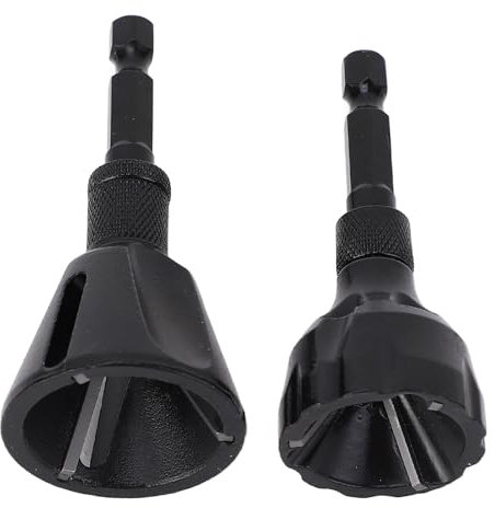 Herramienta de Chaflán Desbarbador de Acero de Tungsteno, 2 uds., Eliminación de Rebabas de Tornillo de 3 Flautas, 3-20mm, 5-25mm con Tornillos Dañados de Reparación Rápida