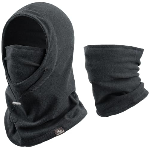 JOGVELO Passamontagna Balaclava Invernale Maschera da Sci per Bambini Ragazzi Ragazze Cappuccio Antivento Traspirante Passamontagna Antistatico Moto Calda Elasticità Antivento