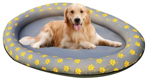 Haustier Float Floß - Hund Aufblasbare Strandmatte, Katzenschwimmkissen | Schwimmendes Pool -Floßspielzeug, Tierlounge Wasserbett Für Den Außensee Schwimmend, Schwimmbad Haustier Entspannung, Hinterho