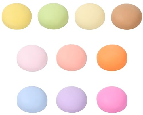 10 pezzi di simpatici magneti colorati rotondi da 18 mm per lavagna magnetica e frigorifero, potenti magneti per armadi da cucina, lavagna bianca, calendario e appunti