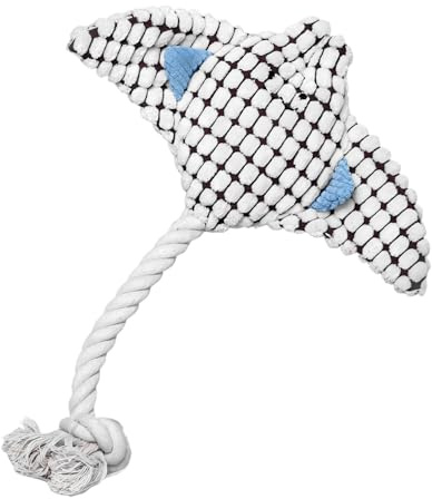 Giocattolo Interattivo Da Masticare Per Cani – Mini Animale Di Peluche 10x8x4 Cm, Giocattolo Morbido Per Cani, Creatura Marina Che Per Giochi Divertenti | Viaggi Spiaggia Piscina Cortile Giardi