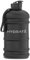 Hydrate XL Jug, Wasserflasche, BPA-frei, auslaufsicher, Klappverschluss, ideal für Fitnessstudio, Sport und unterwegs, transparenter Wasserbehälter, extra starkes Material, mattes Schwarz, 2,2 l