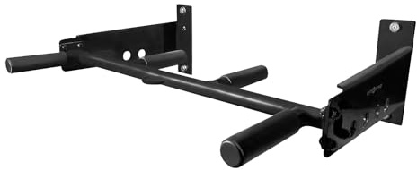 RPM Power Wandmontierte Klimmzugstange - Klimmzugstange für Klimmzüge, Trizeps-Dips, Heimtraining & Krafttraining (Wandmontierte Klimmzugstange)