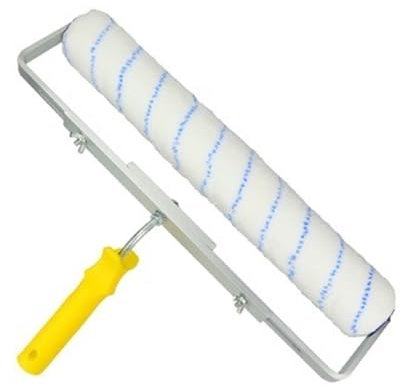 YUKORT Farbroller 18-Zoll-Farbroller-Pinsel for die Wand, dekoratives 6-mm-/9-mm-Kurz-Mittel-Lang-Plüsch-Malgriff-Werkzeug Farbwalze (Color : 9mm Brush)