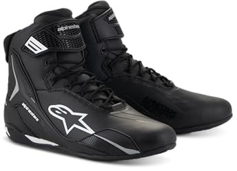 Alpinestars Stella Faster-4 motorcykelskor för kvinnor, svart diva rosa, lättviktsskydd, andningsbar komfort, Svart, 37.5 EU